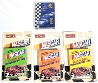 3 Vintage 1992 Hoyle NASCAR Collector Series Playing Cards (All Series 1) & Sealed 1991 Race Cards MAXX 1991 48-Card Update Set