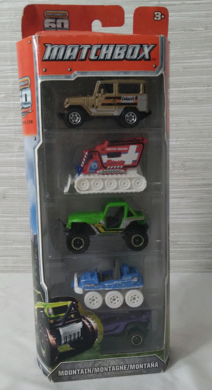 New Matchbox 60th anniversary 4 Pack Diecast Cars