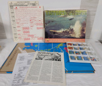 1977 Avalon Hill " Victory in the Pacific " Tabletop Board Game . Appears Complete