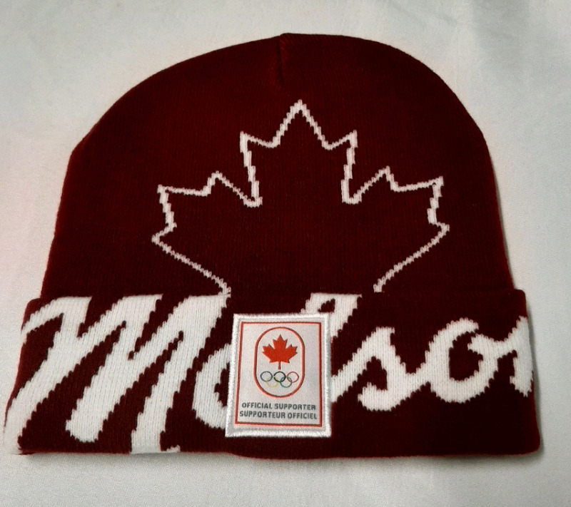 New One Size Molson Olympic Supporter Knit Hat