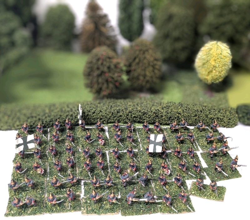 78 (Seventy Eight) 20mm Handpainted Cast Metal Wargaming SAXONS + Figures on Flocked Bases | Up to 0.75" Tall