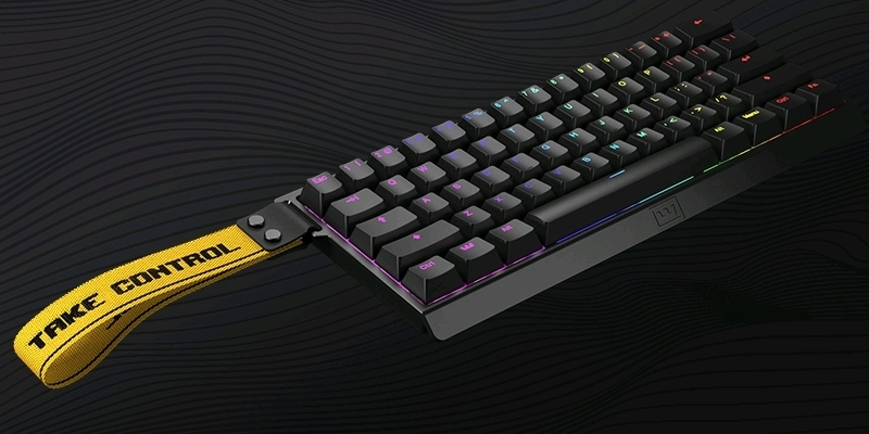 New Open Box WOOTING 60 HE Corded Keyboard.