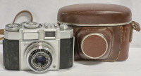 Zeiss Ikon Contina Viewfinder Camera f=45mm 1:2.8 with Case