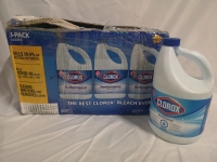 3 New Clorox Bleach Jugs - 3.57L