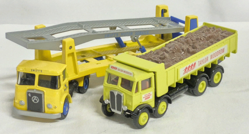 2 EFE Diecast Trucks Scale 1:76 - AEC Mammoth & Atkinson MK1