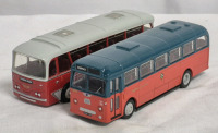 2 EFE Diecast Buses Scale 1:76 - BET Style Bus & Harrington Cavalier Bus