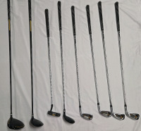 8 Pcs | Right Handed Adult Wilson Ultra | Woods; Irons, Driver & Putter Golf Club Lot