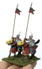 10 Heavy Calvary + 6 On Foot Soldiers 28mm Handpainted Cast Metal OTTOMAN TURK Wargaming Most on Flocked Bases | Up to 2" Tall - 4