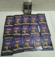 15 New Sealed Pokemon Trick or Trade Sealed Booster Packs & A Sealed Pre Release Dragons Maze Pack