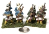 16 Foot Soldiers, 5 Cavalry | 28mm Handpainted OTTOMAN TURK Cast Metal Wargaming Figures on Flocked Bases | Up to 2" Tall - 2