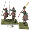 16 Foot Soldiers, 5 Cavalry | 28mm Handpainted OTTOMAN TURK Cast Metal Wargaming Figures on Flocked Bases | Up to 2" Tall - 3