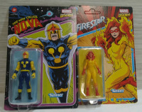 2 New Marvel Legends Nova & Firestar