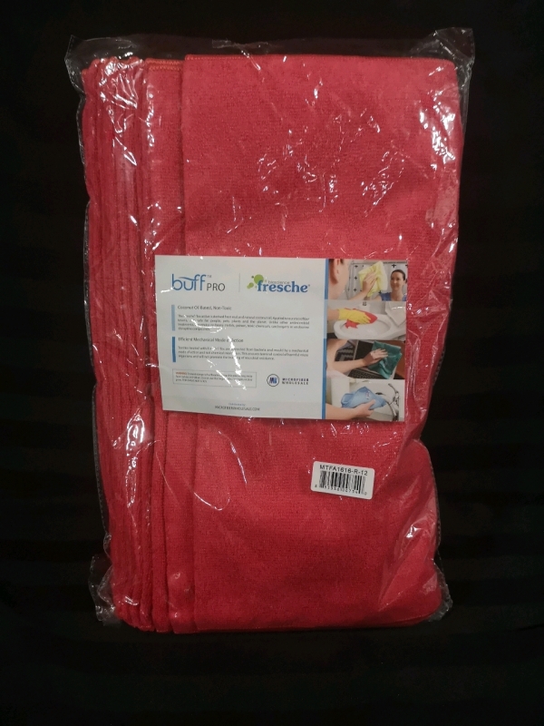 12 New Microfiber Cloths by Buff Pro