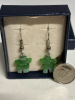 Genuine B. C. Jade Inukshuk Pierced Drop Earrings - 2