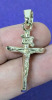 New GLD | Crucifix Vermeil Pendant - 18k Gold Plated Over 925 Sterling Silver | Retails for $178! - 3