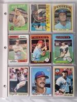 1959, 1960 , 1972 - 1991 Topps MLB Baseball Trading Card Singles . 108 Trading Cards , No Doubles