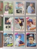 1959, 1960 , 1972 - 1991 Topps MLB Baseball Trading Card Singles . 108 Trading Cards , No Doubles - 2