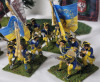 Eleven (11) Sets Handpainted " Sweden Foot Soldier Battalions Napoleonic Wars " 28mm Lead Miniatures - 5