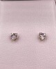 14KT Yellow Gold Pink CZ Heart Shape Earring, Retail $300.00. - 2