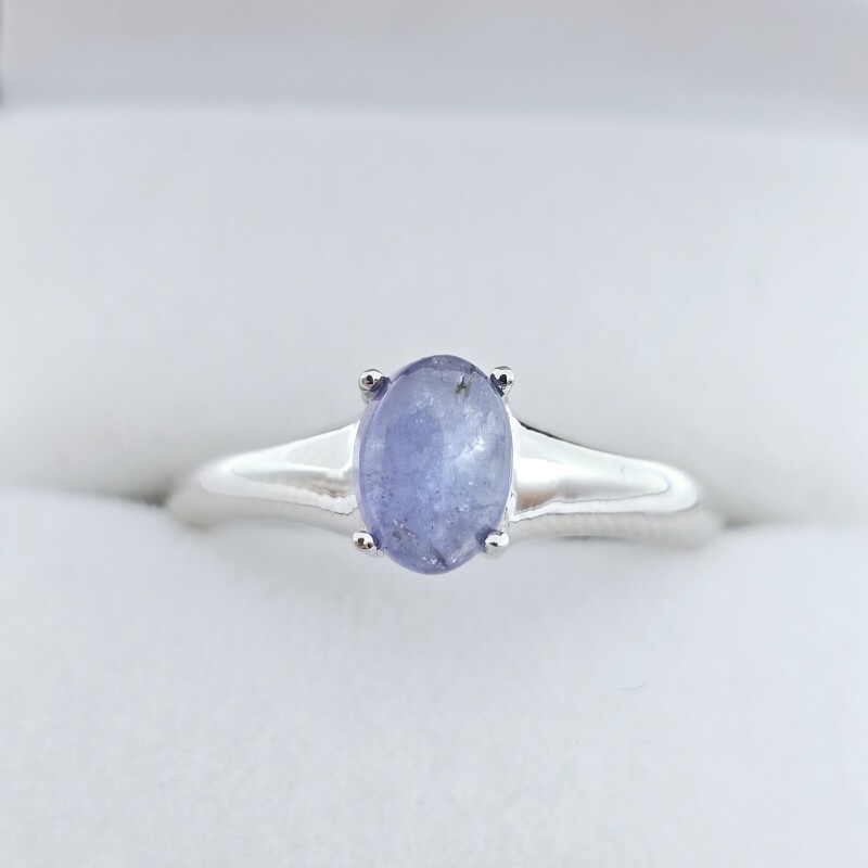 Sterling Silver Natural Tanzanite (0.60ct) Ring, Size 7, W/A $715.00. Tanzanite is the birthstone for December.