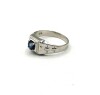 Sterling Silver Natural Sapphire Ring, Size 7, Retail $300.00. - 2