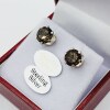 Sterling Silver Natural Smoky Topaz Earrings, Retail $250.00. - 3