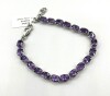 Sterling Silver Natural Amethyst (17ct) Bracelet, W/A $800.00. Amethyst is the birthstone for February. - 2