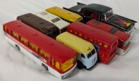 8 Diecast Vehicles including Oxford and Majorette. Largest scale is 1/32.