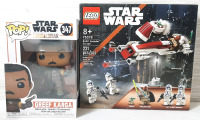 New Star Wars Toys, Including A Lego Star Wars BARC Speeder Escape Build Set & Mandalorian Greef Kargs Funko Pop Vinyl Figure