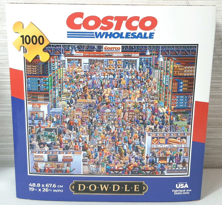 New Dowdle Costco Wholesale 1000 Piece Jigsaw Puzzle