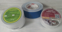 3 New Various Tapes Trazon Carpet Tape and Rongyicare, & Orafol