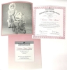 As-New 1995 Ashton-Drake Galleries "Victorian Make-Believe" Handcrafted Limited Edition Numbered 1064-A Porcelain Doll, Rabbit Pram, Stuffed Rabbit Dolls & Original Box & Papers - 6