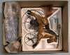 As-New 1995 Ashton-Drake Galleries "Victorian Playtime" Handcrafted Limited Edition Numbered 6397-A Porcelain Doll, Tricycle & Original Box & Papers | 22.5" Tall (Mounted) - 6