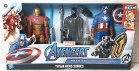 New Marvel Avengers Titan Hero Series Set, Including Iron Man, Black Panther & Captain America