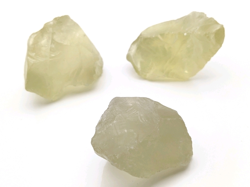 3 Pieces of Natural Citrine Stones