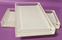 2 New Chunky Knick Knacks Trays by Paradigm Trends