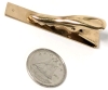 Classic 10 K Gold Stamped Tie Pin | 0.25" Wide x 1.6" Long - 4