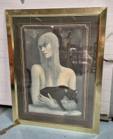 Jane Whiting (JMW) Chrzanoska Print Framed - 34.5" Wide & 44.75" Tall