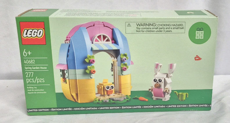 New sealed LEGO Limited Edition Spring Garden House 40682 Ages 6+ 277 pieces