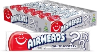 New AIRHEADS Candy 36-Pack Singles White Mystery Flavour | 15.6g, Individually Packaged