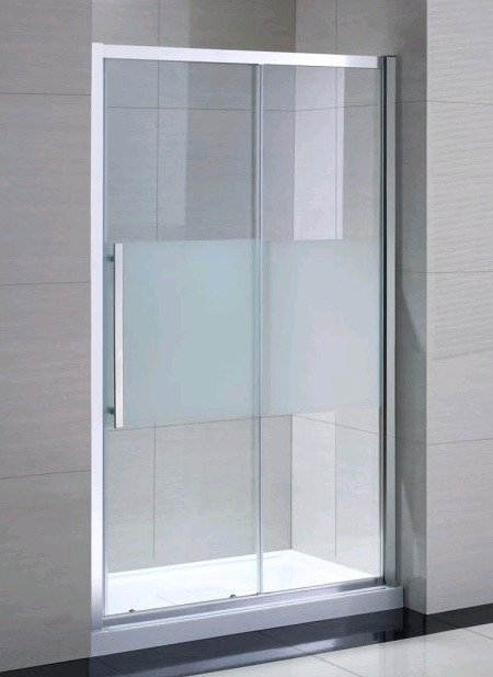 ŌVE Melba 48 Tempered Door Glass Shower Door , 6mm Panel Glass - New