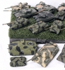 32 Handpainted Plastic Wargaming Tanks and Armored Vehicles | 2" - 6" Long incl Gun Barrels (Note: Most Tops are Removable) - 2