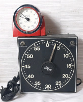 2 Darkroom Timers, Including Gra Lab (8&frac12;" Square) & Kodak Timer (4&frac12;" wide, 4" Tall)