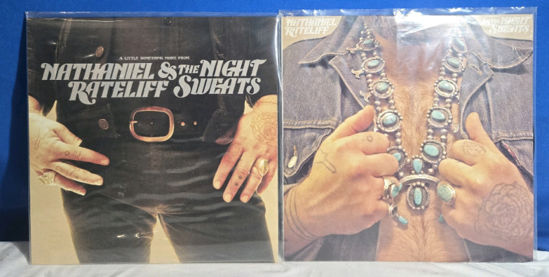 2 Vinyl Albums - Nathaniel Rateliff & The Night Sweats LP Records