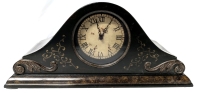 2004 BOMBAY Antique-Style Mantle Clock | 20" x 7" x 8.75" Tall