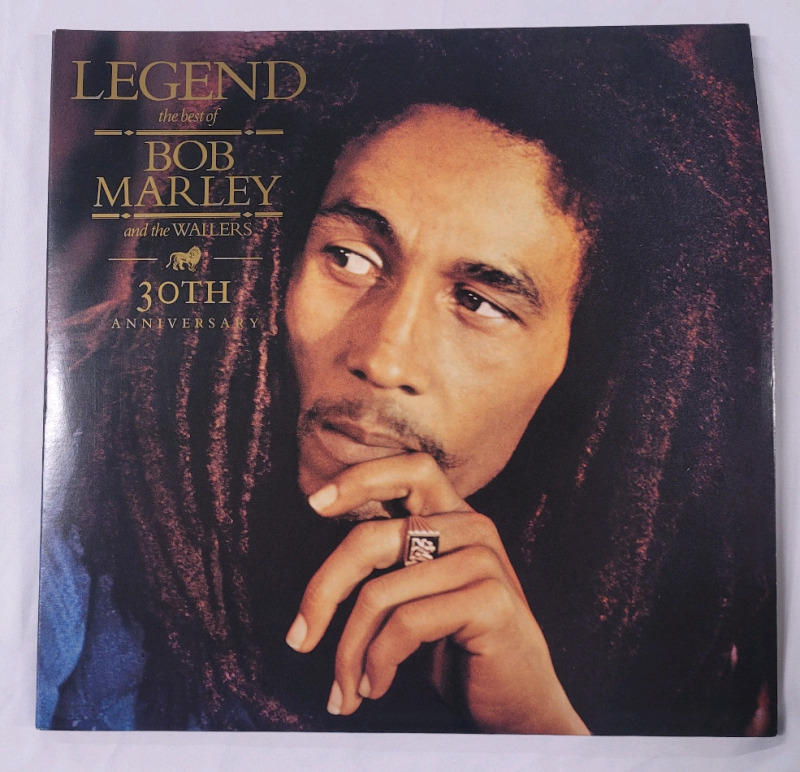 Legend : The Best of Bob Marley and the Wailers 30th Anniversary Gate Fold Double Colored Lp Record . Both Albums in Excellent Condition