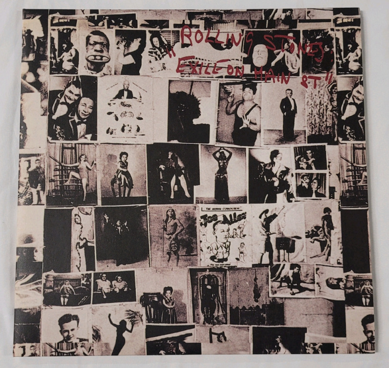 Rolling Stones " Exile on Main St. " Gate Fold Double Lp Record , 180 gram Pressing Vinyl . Both Albums in Excellent Condition