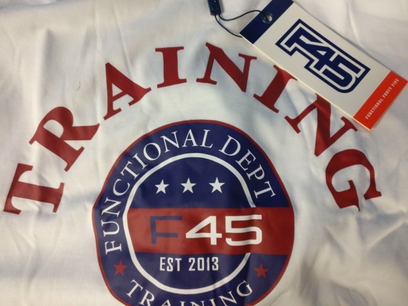 New F45 Trade Mark Training T-Shirt - Medium