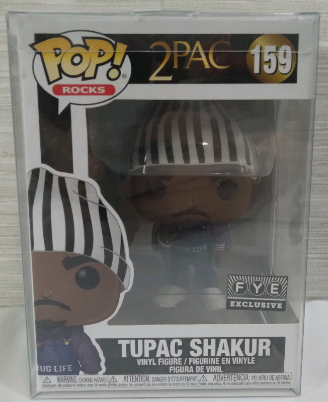 New Funko Pop! Vinyl Figure FYE Exclusive 159 2PAC Tupac Shakur