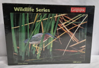 New National Geographic Green Heron Puzzle 1000 Pieces - Wildlife Series Completed size 19.25" by 28.25"